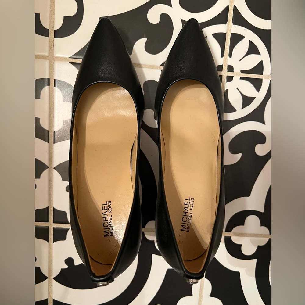 Michael Kors black pump heels. Size 7.5. New!